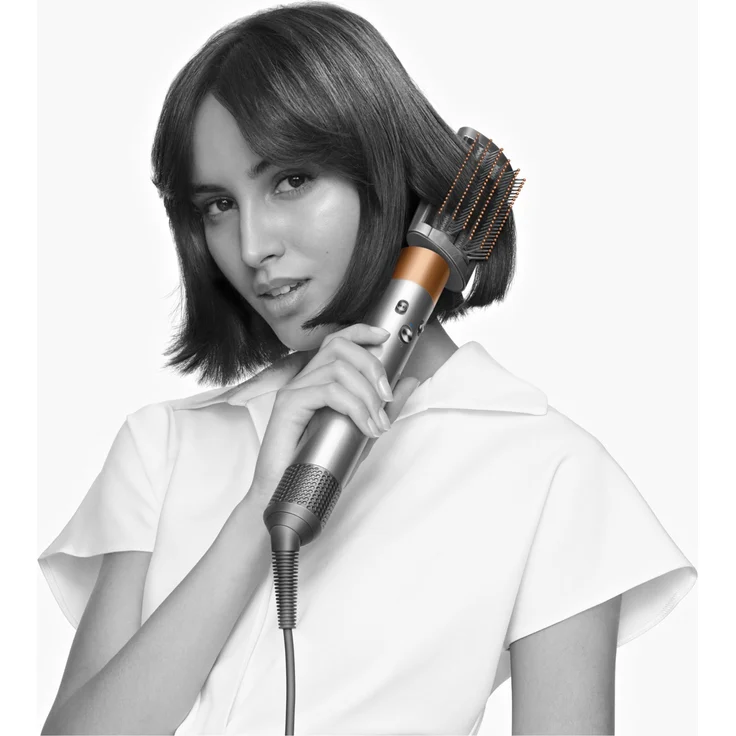 Dyson Airwrap Complete Long Multistyler für alle Haartypen Coanda-Effekt, 3 Temperaturstufen, Ionen-Technologie, Kaltstufe, inkl. 6 Aufsätze, neuer Trocknungs-Aufsatz für Styling-Vorbereitung, neues Modell 2022, fuchsia, nickel – Bild 5