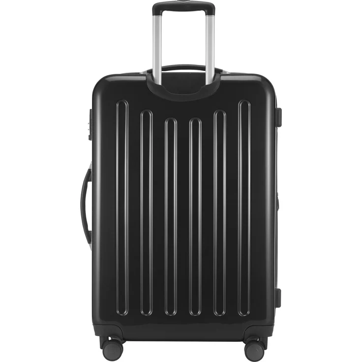 Hauptstadtkoffer Alex Großer Hartschalen Koffer Koffer Trolley Rollkoffer Reisekoffer, 75 cm, 119 Liter Schwarz, Zahlenschloss – Bild 8