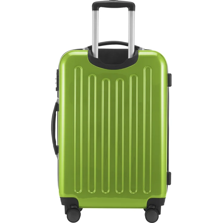 Hauptstadtkoffer Alex Hartschalen Koffer Koffer Trolley Rollkoffer Reisekoffer, 65 cm, 74 Liter TSA Zahlenschloss, Apfelgrün – Bild 4