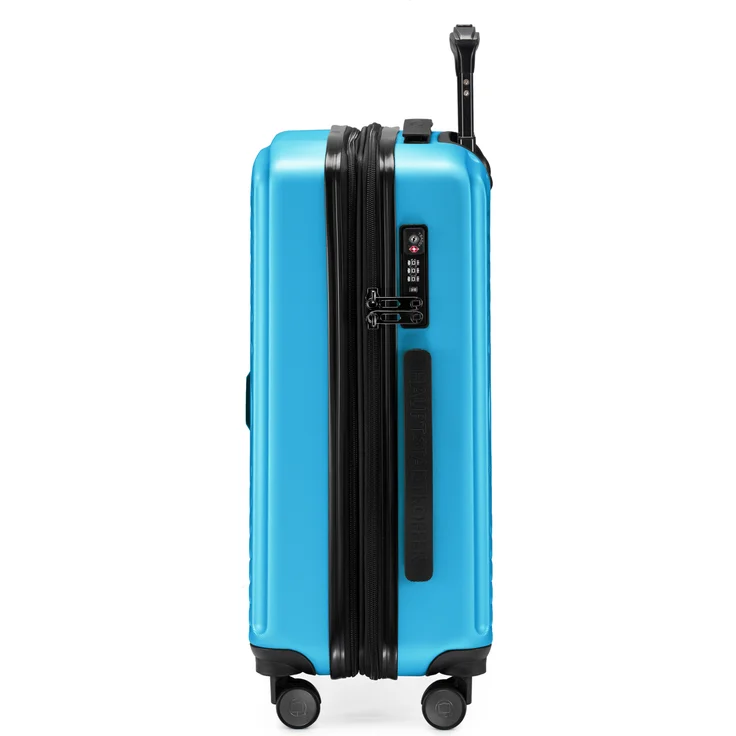 Hauptstadtkoffer Mitte Handgepäck Boardgepäck Kabinentrolley 55 x 40 x20 cm, TSA, XXL Erweiterung, 55 cm, 50 liter cyanblau – Bild 2