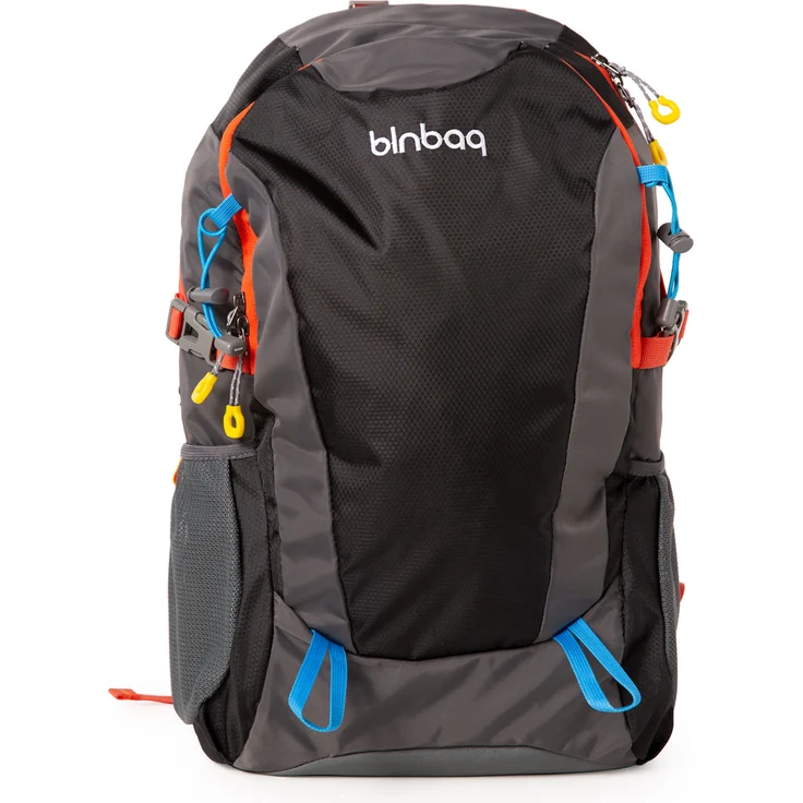 blnbag S2 Trekkingrucksack, multifunktionaler Rucksack, Backpack, unisex, Polyester, schwarz anthrazit – Bild 3