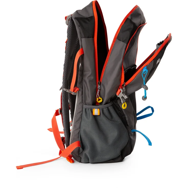 blnbag S2 Trekkingrucksack, multifunktionaler Rucksack, Backpack, unisex, Polyester, schwarz anthrazit – Bild 6