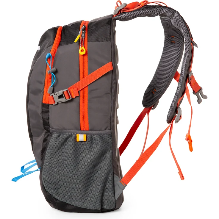blnbag S2 Trekkingrucksack, multifunktionaler Rucksack, Backpack, unisex, Polyester, schwarz anthrazit – Bild 2