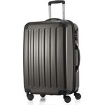 Hauptstadtkoffer Alex Hartschalen Koffer Koffer Trolley Rollkoffer Reisekoffer, 65 cm, 74 Liter graphit, TSA Zahlenschloss