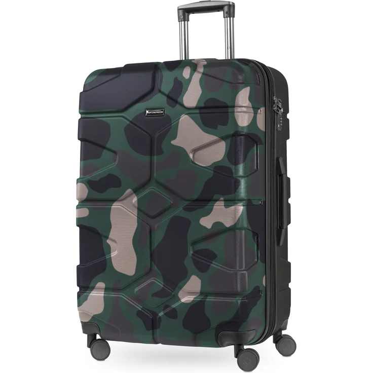 Hauptstadtkoffer X Kölln Hartschalen Koffer Koffer Trolley Rollkoffer Reisekoffer, TSA, 76 cm, 120 Liter camouflage – Bild 1