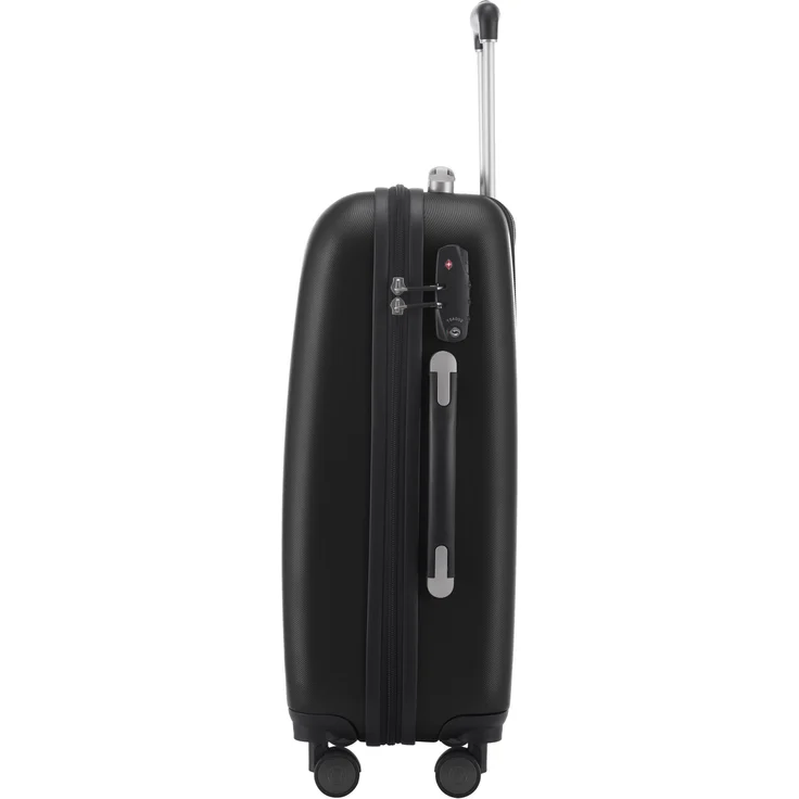 Hauptstadtkoffer Wedding Handgepäck Hartschalen Koffer Trolley Rollkoffer Reisekoffer, TSA, 55 cm, 42 Liter Schwarz – Bild 8