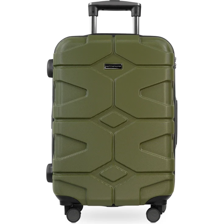 Hauptstadtkoffer X Kölln Handgepäck Hartschalen Koffer Trolley Rollkoffer Reisekoffer, TSA, 55 cm, 50 Liter Olivgrün – Bild 8