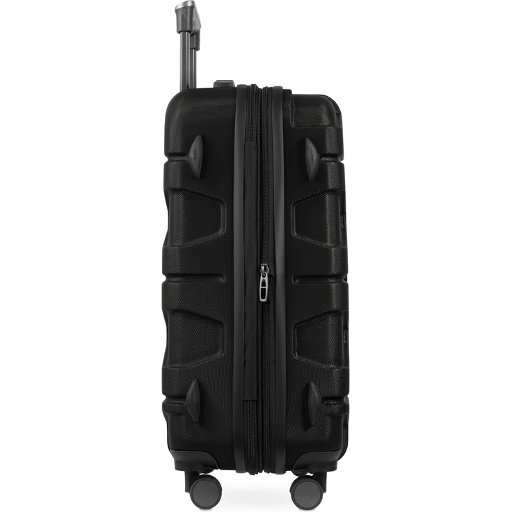 Hauptstadtkoffer X Kölln Handgepäck Hartschalen Koffer Trolley Rollkoffer Reisekoffer, TSA, 55 cm, 50 Liter Schwarz – Bild 4