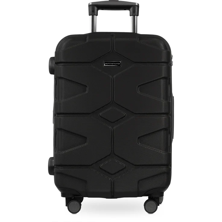 Hauptstadtkoffer X Kölln Handgepäck Hartschalen Koffer Trolley Rollkoffer Reisekoffer, TSA, 55 cm, 50 Liter Schwarz – Bild 2