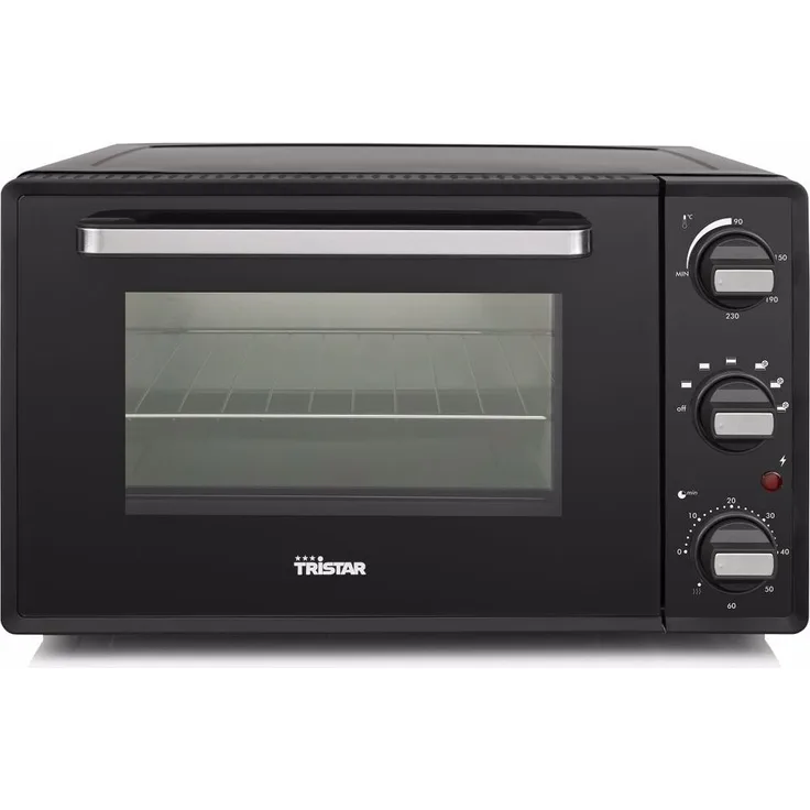 Tristar OV-3625 Minibackofen, Standgerät, Garraum 28 l, Leistung 1500 W, Abmessungen in cm 34,5 x 54 x 47, schwarz