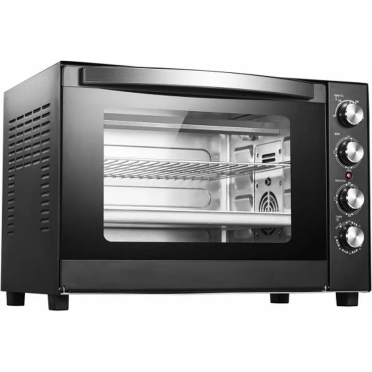 Comelec HO3806 Minibackofen, Standgerät, Garraum 38 l, Leistung 1600 W, schwarz