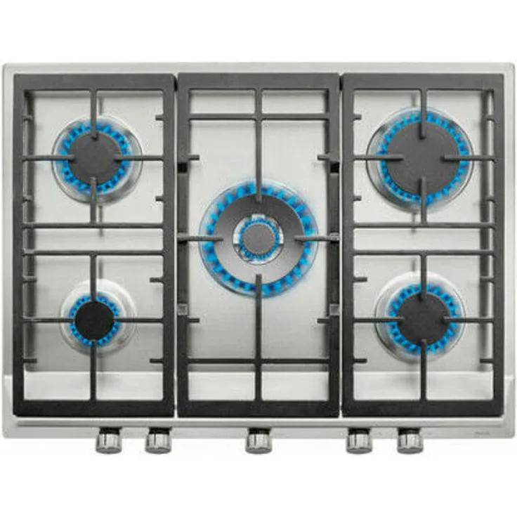 Teka EX70 1 5G Gaskochfeld, Einbaugerät, Breite 68 cm, 5 Kochstellen, edelstahl