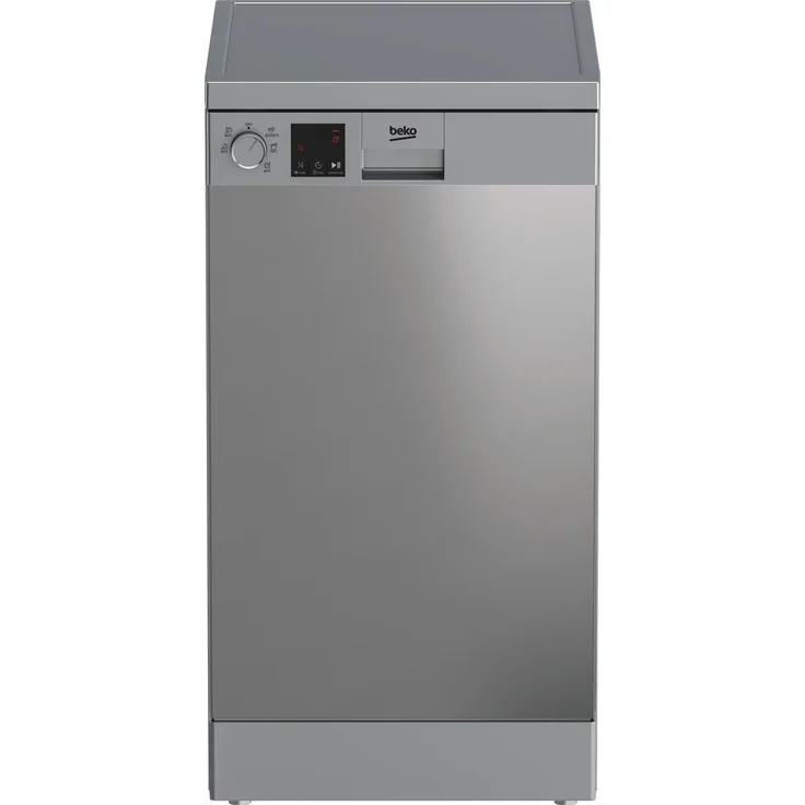 Beko DVS05024X, Geschirrspüler, E, Geräuschemissionsklasse C, Geräuschemissionen 49 Dezibel – Bild 1