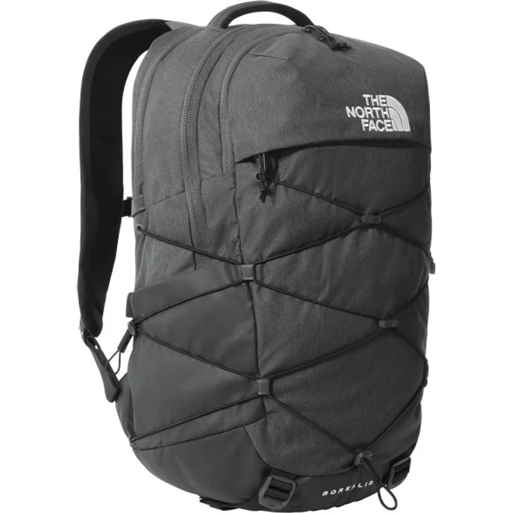 The North Face Rucksack Borealis Asphalt Grey Light Heather, TNF, schwarz – Bild 1