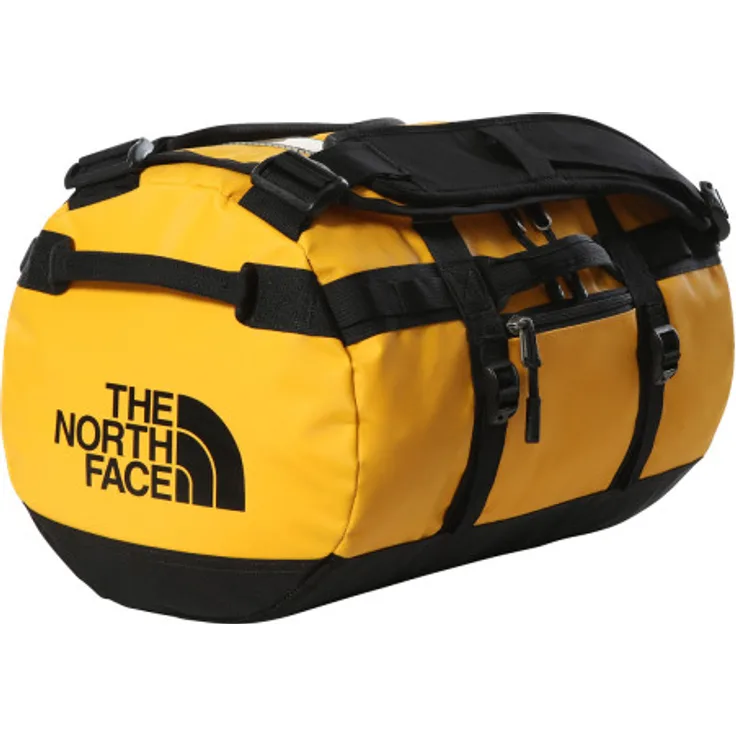 The North Face Reisetasche Rucksack XS Base Camp Duffel Summit Gold, schwarz