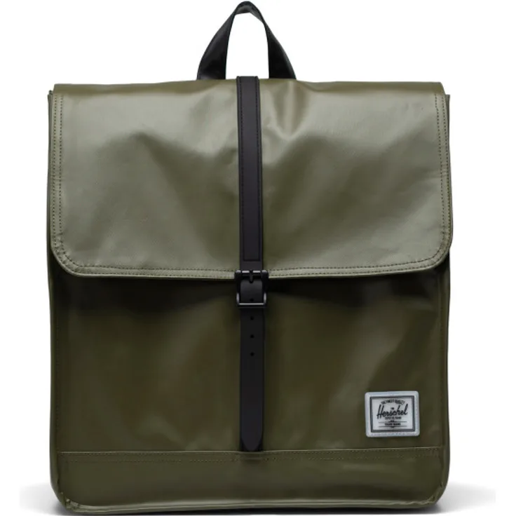 Herschel City Rucksack Mid, Volume Ivy, grün