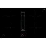 Neff T48CB1GA6 Kochfeld mit Dunstabzug (T48CB1AX2 + Z861SB4), Induktionskochfeld, Einbaugerät, Energieeffizienzklasse: B, schwarz