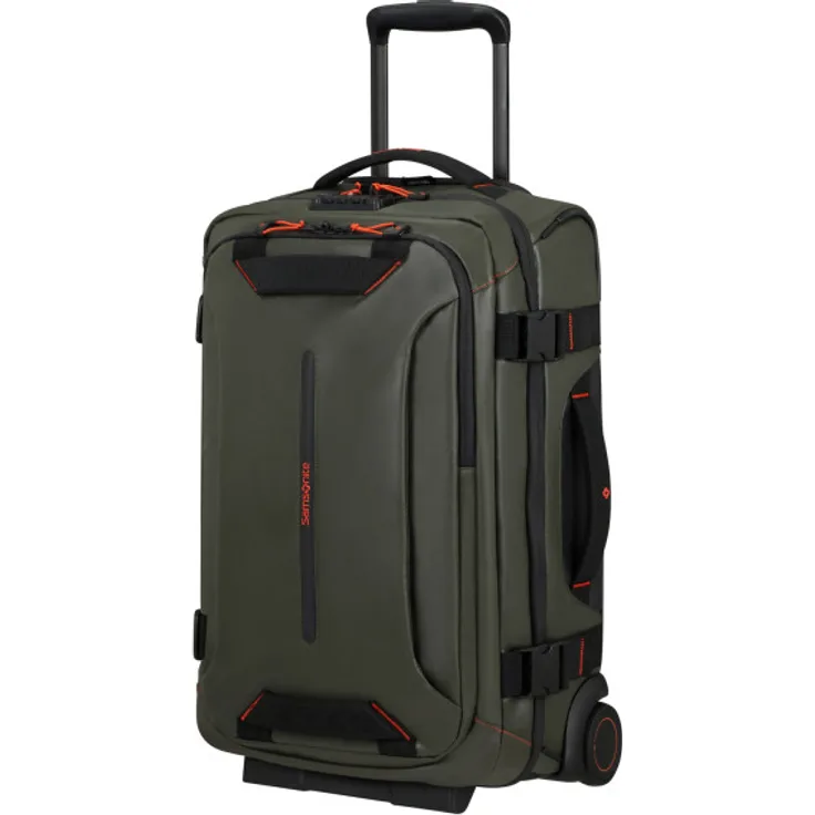 Samsonite Reisetasche mit Rollen&Doppelrahmen, 55 cm, Ecodiver climbing ivy