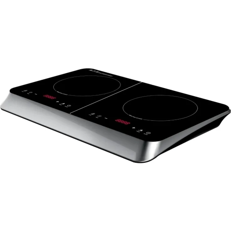 Ardes AR1F602 Induktionskkochplatte, Standgerät, 2 Zonen, Breite 59 cm, schwarz