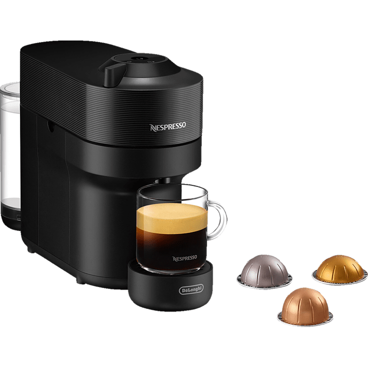 De'Longhi ENV90.B Vertuo Pop Kaffeekapselmaschine Liquorice Black