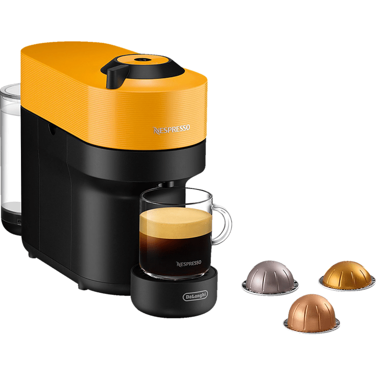 De'Longhi ENV90.Y Vertuo Pop Kaffeekapselmaschine Mango Yellow