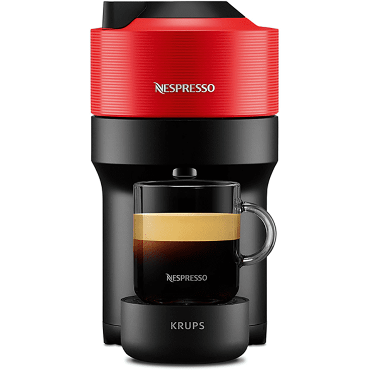Krups XN9205 Nespresso Vertuo Pop Kaffeekapselmaschine Spicy Red – Bild 2
