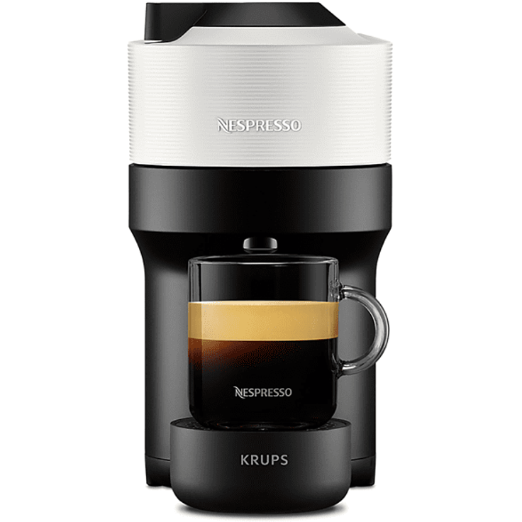 Krups XN9201 Nespresso Vertuo Pop Kaffeekapselmaschine Coconut White – Bild 2