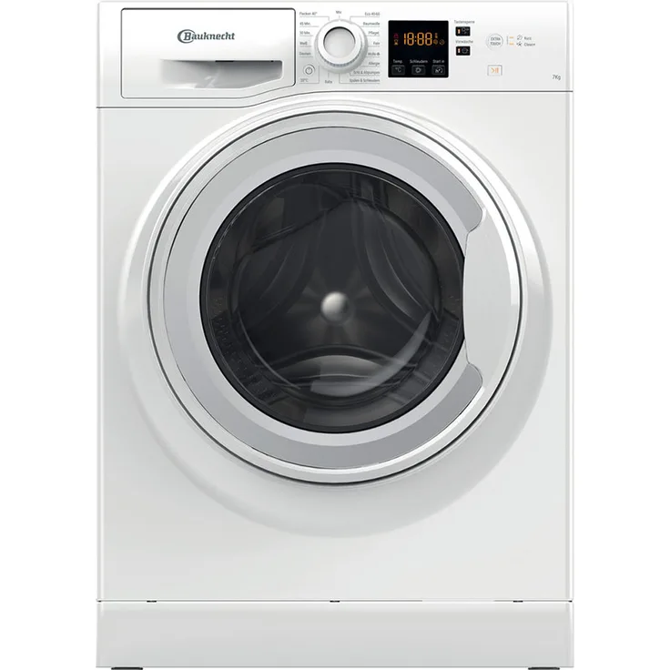 Bauknecht AW 7 A 3 B, Frontlader-Waschmaschine, B, Fassungsvermögen 7 kg, Standgerät, Breite 60 cm, weiß