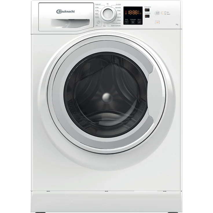 Bauknecht AW 7 A 3 B, Frontlader-Waschmaschine, B, Fassungsvermögen 7 kg, Standgerät, Breite 60 cm, weiß – Bild 1