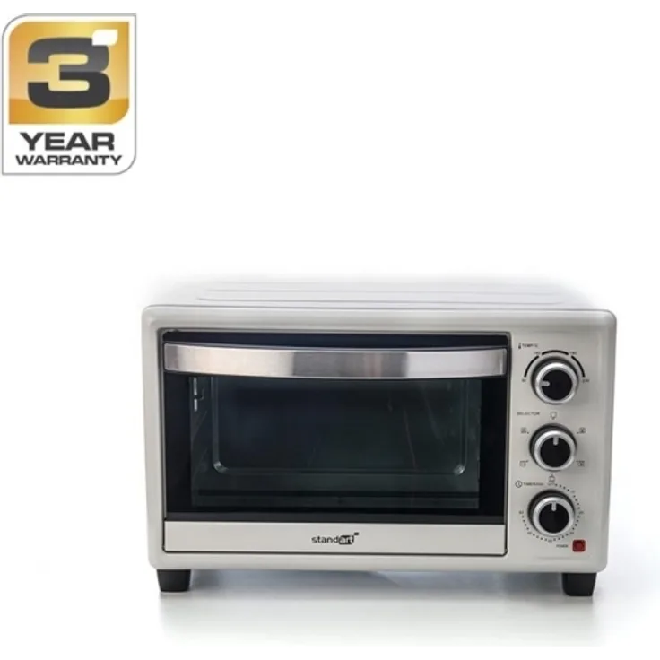 Standart KR-106-20 (BC) Minibackofen, Standgerät, silber