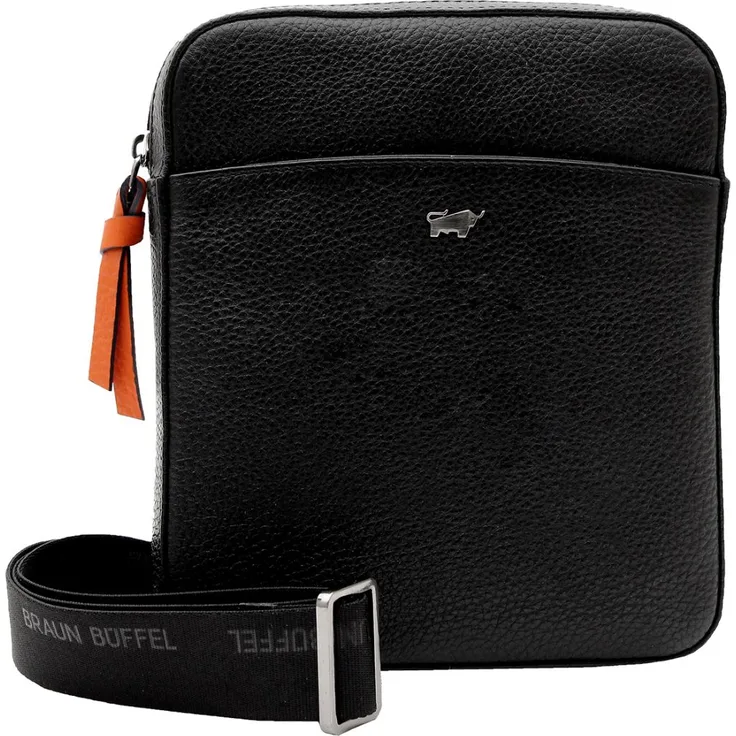 Braun Büffel Umhängetasche Novara, schwarz