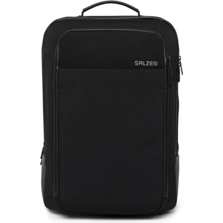Salzen Laptoprucksack Redefined Classic Sleek Line 15, 6 phantom, schwarz