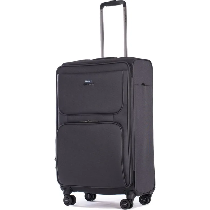 STRATIC Reisetrolley Bendigo Light M 72cm, schwarz
