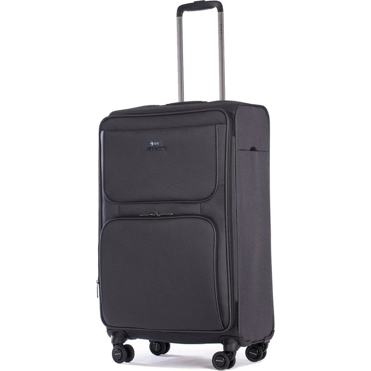 STRATIC Reisetrolley Bendigo Light M 72cm, schwarz – Bild 1