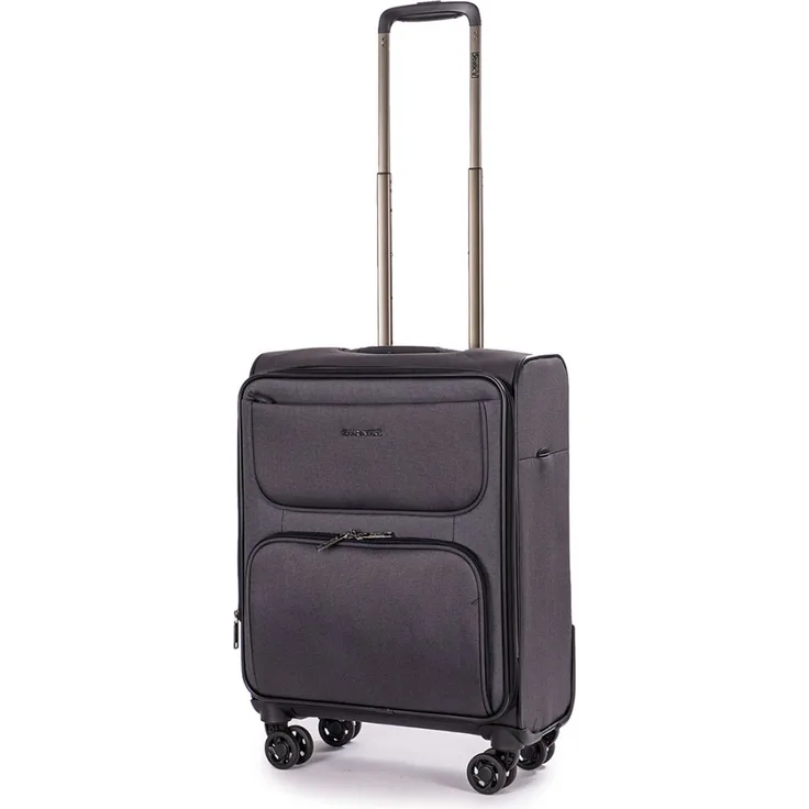 STRATIC Reisetrolley Bendigo Light S 54cm, schwarz