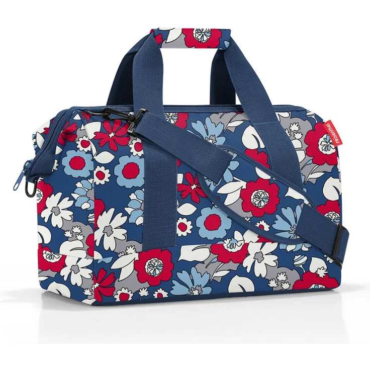 reisenthel Reisetasche Allrounder, M 18l, florist indigo – Bild 1