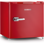 Severin KB 8881 Gefrierschrank, freistehend, rot, Breite 47.4 cm, Energieklasse E
