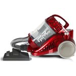 TurboTronic by Z-Line Bodenstaubsauger, beutellos, 900 Watt, Beutellos, 2x Hepa Filter, rot