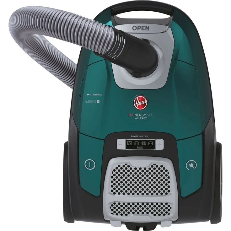 Hoover HE530ALG 011 H-Energy 500 Bodenstaubsauger mit Beutel, 700 Watt, 10 m Aktionsradius, grün – Bild 3