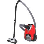 Hoover HE510HM 011 H-Energy 500 Bodenstaubsauger mit Beutel, 700 Watt, rot
