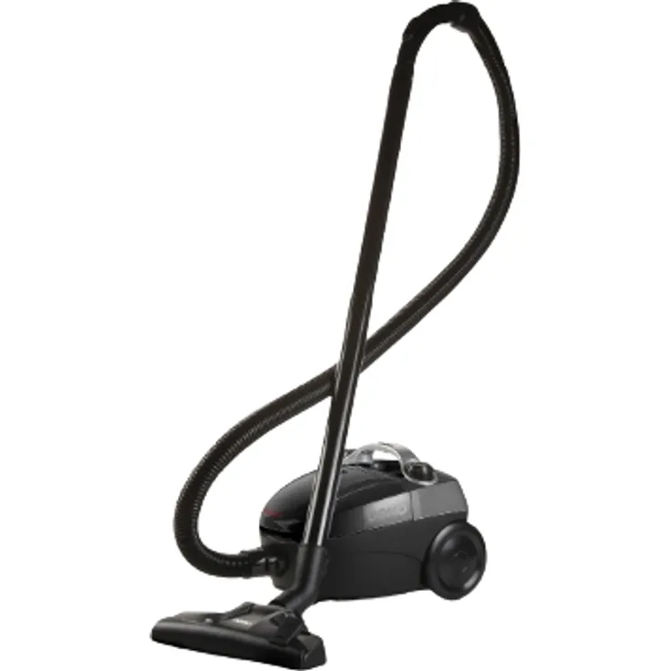 Domo DO1033S Bodenstaubsauger mit Beutel, 450 Watt, HEPA-Filter, schwarz