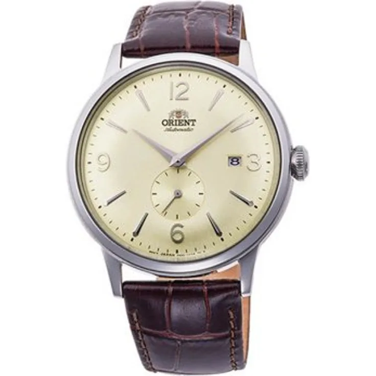 Orient Armbanduhr Herren Automatik Classic RA AP0003S10B, Automatikuhr, 40,5 mm, braun