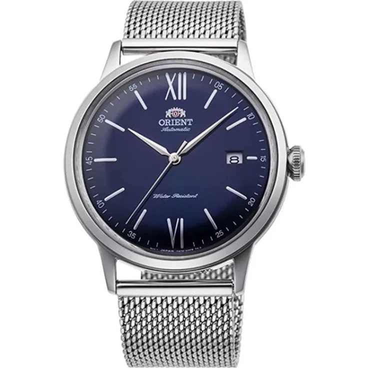Orient Armbanduhr Herren Automatik Classic RA AC0019L10B, Automatikuhr, 40,5 mm, silber