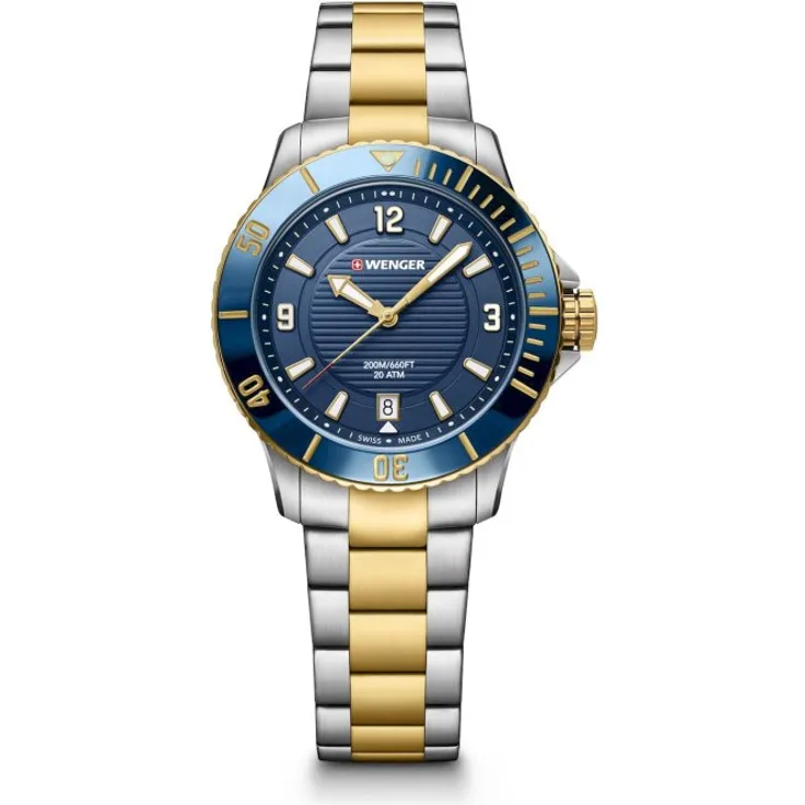 Wenger 01.0621.114 Seaforce Damen Taucheruhr 36mm 20 ATM 
