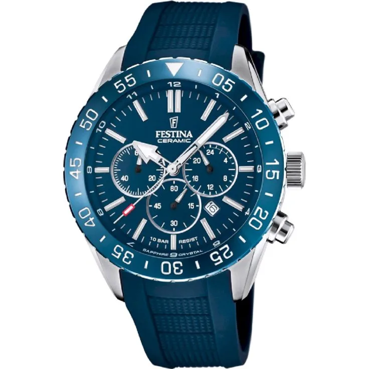 Festina F20515/1 Ceramic Chronograph 44mm 10ATM