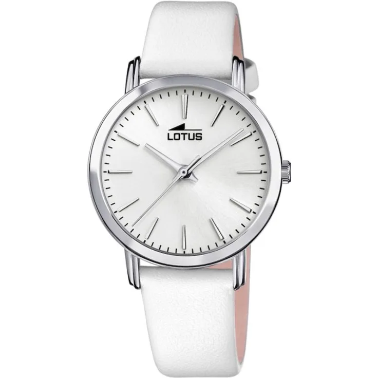 Lotus Armbanduhr Damen 18738 1 Trendy, Quarzuhr, 28 mm, weiß