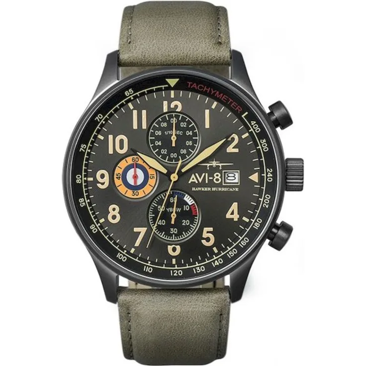 AVI 8 Armbanduhr Herren Hawker Hurricane AV 4011 0E, Quarzuhr, 22 mm