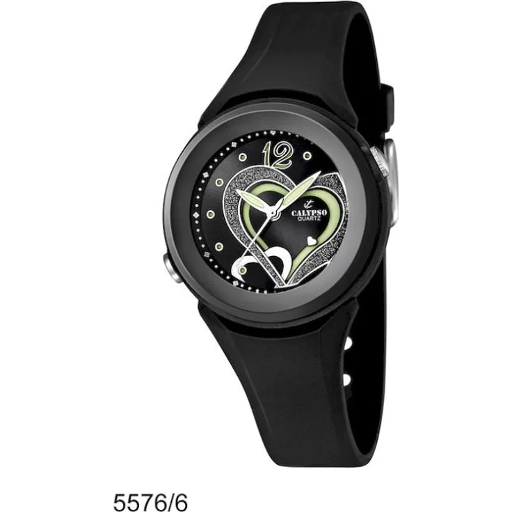 Calypso Damen/Kinderuhr K5576/6 Herzen
