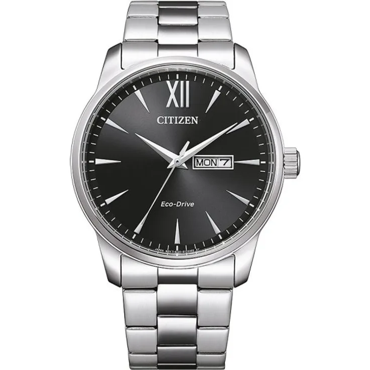 Citizen Herrenuhr Sports Solar BM8550 81EE, Solaruhr, 42 mm, silber