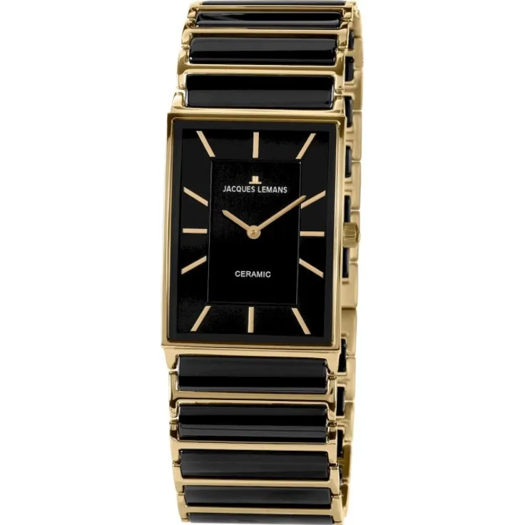 Jacques Lemans Armbanduhr Damen Quarz York 1 1594D, Quarzuhr, 24 mm, mehrfarbig